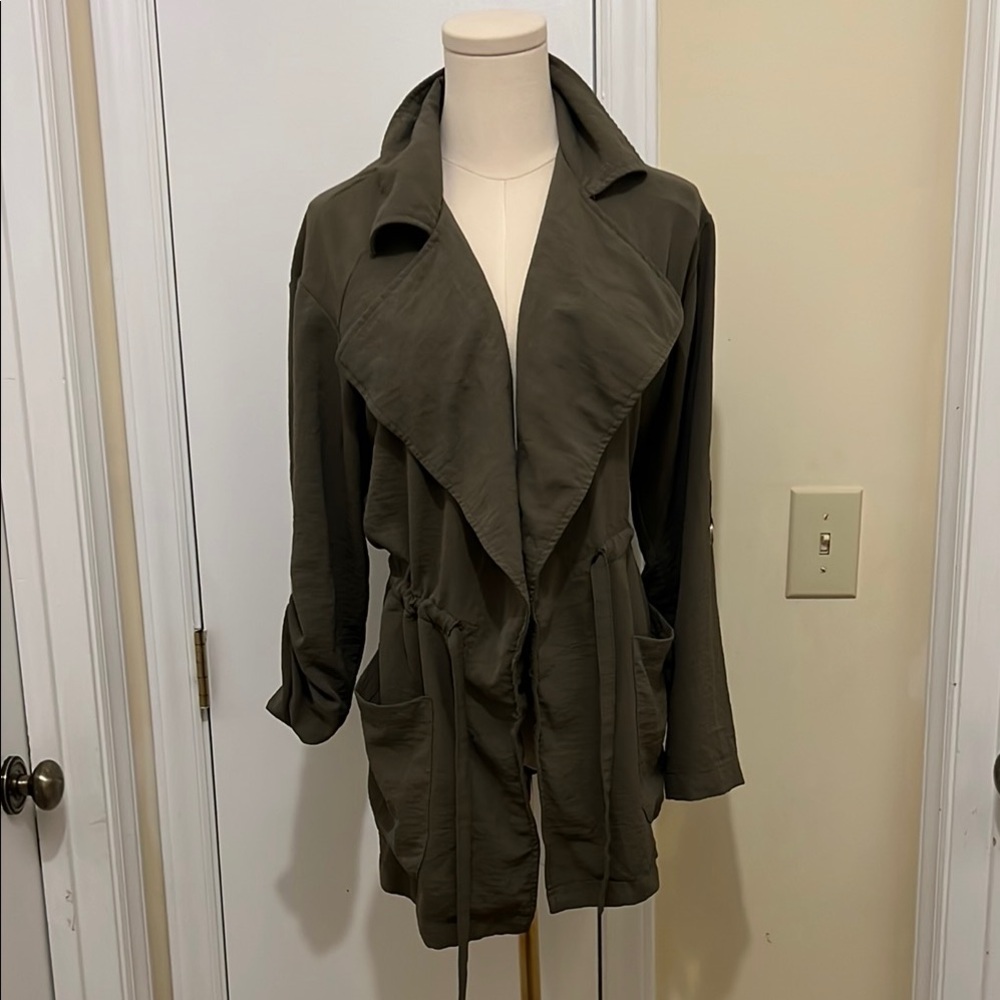 Haute Monde Khaki Outerwear